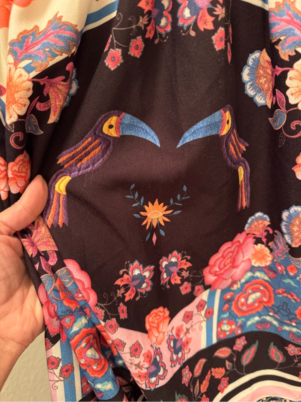 Dress Off-Shoulder Ruffle Mini – Large Boho Chic - Picture 5 of 7